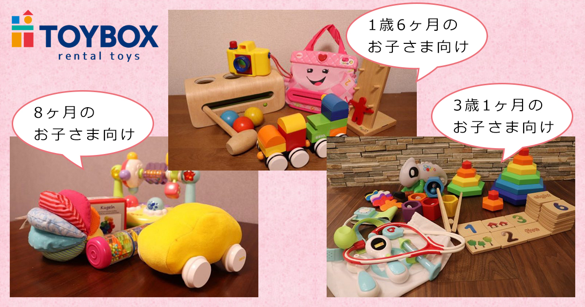 トイボックスのおもちゃプラン例の画像